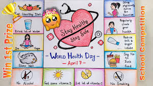 Whether your child is an adventuresome foodie or a picky eater, you can steer him or her toward healthy eating habits. Eat Healthy Stay Wealthy Drawing Poster On World Food Day How To Draw World Food Day World Food Day Youtube