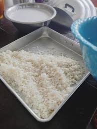 Satukan tepung gandum, gula, garam dan sebatikan. Resipi Kuih Seri Muka Pandan Tanpa Telur Sukatan Cawan Paling Mudah Mingguan Wanita