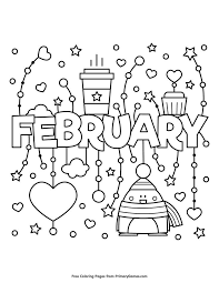 Here are images to print and color of characters well known by children, coming from the world of video games. Winter Coloring Pages Ebook February Kinderfarben Wenn Du Mal Buch Malvorlagen Zum Ausdrucken