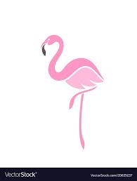 Flamingo Logo Royalty Free Vector Image Vectorstock Flamingo Art Print Flamingo Logo Flamingo Art