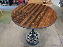 36 Garage Pub Table As Shown In 2020 Pub Table Industrial Style Furniture Rims For Cars