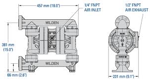 Wilden pump spare parts — aodd spare parts, wet end/air valve repair kits, diaphragms for all major models — 100% compatible at the very best price. 25 Mm 1 Pro Flo Series Bolted Plastic Pump P200 Wilden