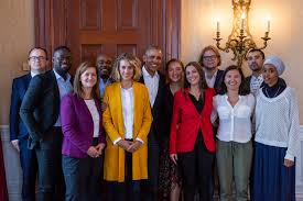 Auch bei der durchsetzungsinitiative engagierten sie sich gegen eine vorlage. Get To Know The Leaders Who Joined President Obama For A Conversation In Amsterdam Obama Foundation