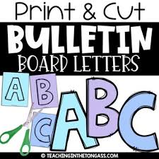 Print directly onto colored paper and cut out each letter, or print on heavy card stock to use as stencils. F R E E B U L L E T I N B O A R D P R I N T A B L E S P D F Zonealarm Results