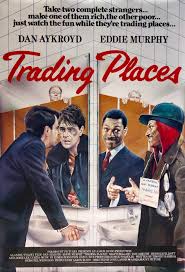 Original Trading Places Movie Poster - Eddie Murphy - Dan Ackroyd - John  Landis