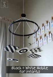 Black And White Baby Toys Guest Post Baby Mobile Peek A Boo Pages Sew Something Special Diy Baby Mobile Diy Baby Stuff Baby Decor