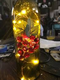 Traditional incandescent lights, a variety of led lights, and and delicate fairy lights. Pin On Wine Bottle Painting