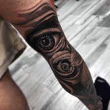 Pointillism is one of the fiercest arenas for black ink tattoos and in depth detail is unearthed by a refined focus towards small spaces. 90 Black Ink Tattoo Designs For Men Dark Ink Ideas