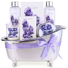 These pampering gifts will make any home feel like a spa. Spa Gifts For Women Body Earth Lavender Scented Gifts Set For Women 7 Pcs Spa Gift With Shower Gel Bubble Bath Bath Salts Body Lotion Scented Candle Best Gift For Her