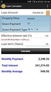 When you take a long term loan, usually mortgages or property loans, you need to the payment calculator is a do it yourself kind of thing. Housing Loan Calculator Pro Malaysia Android Apps Appagg