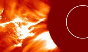 This is because, as particles bombard earth's magnetic shield. Solar Storm Travelling At 1 3 Million Kilometres Per Hour To Hit Earth Tomorrow Science News Express Co Uk