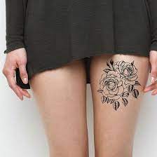 You can also opt for this anchor rose thigh tattoo if you want to portray something meaningful on your thigh. Tattoos Tattoo Set Pattern Tattoo