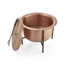 Browse grills and grill accessories including utensils, seasonings and more. Vitale Solid Copper Firepit Crate And Barrel Havenly