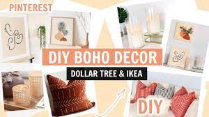 Diy Boho Home Decor Using Dollar Tree And Ikea Materials Pinterest Home Decor Ideas Youtube Pinterest Home Decor Ideas Diy Boho Decor Boho Diy