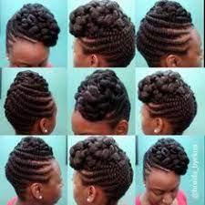 Flat Twisted Updo By Ekua Black Hair Information Community Hair Styles Flat Twist Updo Natural Hair Twists