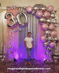4 Imagenes De Decoracion De Globos Para Cumpleanos De Mujer Paperblog