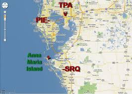 Anna Maria Island Location Maps With Near Airports Florida Us Anna Maria Island Anna Maria Island Florida Map Of Florida