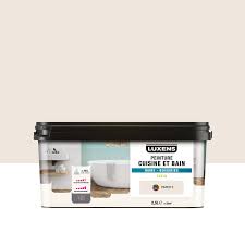 Peinture Mur Cuisine Et Bain Piece Humide Luxens Beige Paper 5 Satine 2 5 L Peinture Luxens Peinture Mur Cuisine Peinture Mur