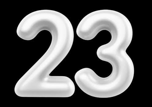 Number 23 PNGs for Free Download