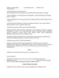 For more information and source, see on this link : Contoh Teks Perpisahan Guru Besar