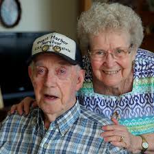 A GOOD AGE: Pearl Harbor survivor, wife mark 70 years together