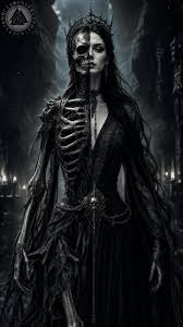 In Norse mythology, Hel is both the name of a place and the name of the goddess who rules over it—and her physical appearance is her most striking "fact." According to the