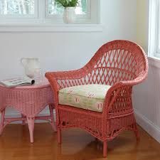 Comfy Wicker Chair Maine Cottage Wicker Chair Wicker Coastal Living Style