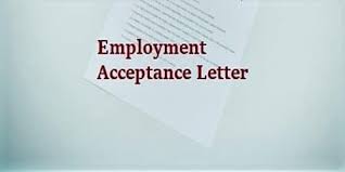 Employment verification letters should be written utilizing the formal business format. Formal Employment Acceptance Letter Format Qs Study