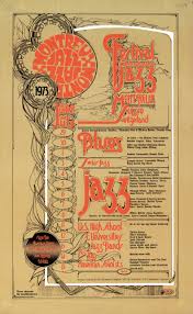 Poster to promote the montreux jazz festival 1983, `83. Unsere Posters Mjf