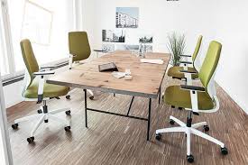 Colorful chairs to brighten up the workplace. Dauphin Humandesign Group