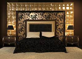 From modern and trendy to rustic and vintage, bohemian room decor can add character, personality, and whimsical charm for a small space or master bedroom. Emirates Zone Group On Twitter Gold Bedroom Idea Black Gold Master Bedroom Design With Antique Effect Side Night Tables And Decorate With Gold Bacround Ezg Newinteriors Exterior Archi Homedecoration Tents Majlisdesign Villasproject