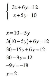 How do you calculate system of equations? Joey Has To Solve The System Of Equations Using Substitution He Has Completed The Work Shown What Brainly Com