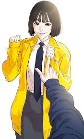 viral hit, highres, 1girl, brown eyes, brown hair, gaeul (viral hit),  jacket, long hair, solo, yellow jacket - Image View - | Gelbooru - Anime  Art & Hentai Gallery - Free to Explore