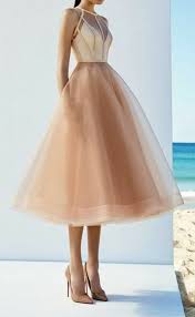 A Line Simple Prom Dress Pretty Evening Dress Party Dress Tulle Simple Prom Dress Tea Length Dresses Tulle Evening Dress