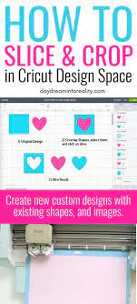 How To Slice Crop In Cricut Design Space Cricut Cricut Design Cricut Tutorials
