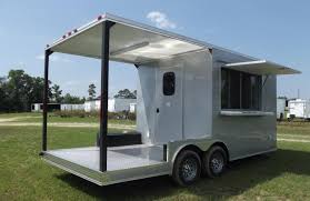 8.5x18 porch concession trailer with