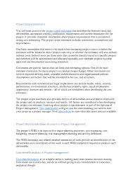 Benefits statements, as in this sample template, offer a snapshot of an employee's total compensation, including a list of benefits for which the employer pays all or part of the cost. Doc Project Scope Statement For Project Managers Jade Smith Academia Edu