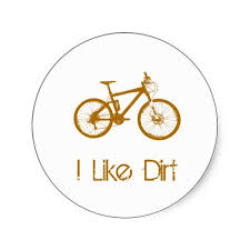 Mountain Bike Dirt Classic Round Sticker Mountain Biking Mountain Biking Photography Mountain Biking Gear