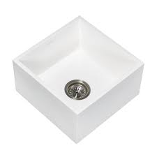 15 inch square single bowl bar sink