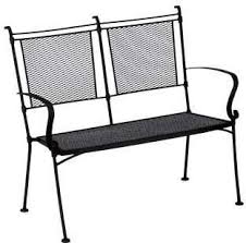 Woodard Bradford Wrought Iron Garden Bench Woodard Garden Bench Metal Garden Benches Teak Garden Bench