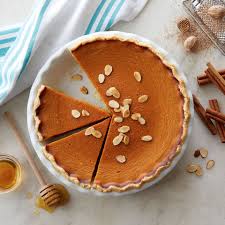 Dairy Free Honey Pumpkin Pie Recipe In 2020 Pumpkin Pie Almond Milk Recipes Nut Cups Recipe