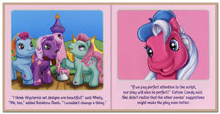 You can also try to find the ponies between the pictures which are the same in the. G3 Reference Books