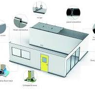 Global 500 Clean Room Aluminum Profiles For Steel Modules ...