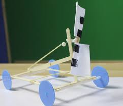 Add some rubber bands for power and see how far it. How To Make Rubber Band Power Propeller Car Diy Science Projects