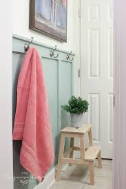 20 best bathroom paint colors popular ideas for bathroom. Diy Board And Batten In The Girls Bathroom The Turquoise Home