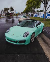 Image result for Mint Green 2025 Porsche