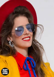 Pièce de fil épais bleu vintage des années 70 pour une cravate