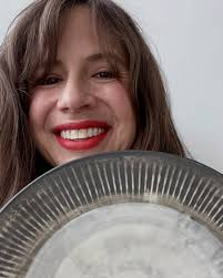 In the true spirit of the Pottery Tour, guest potter @candice_methe is  beaming while at work. Pottery makes people happy- both the makers and the  collectors. We are welcoming Candice back again