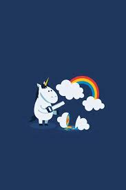 Unicorn Saw Clouds Rainbow Funny Iphone 4s Wallpaper Ipad Mini Wallpaper Cute Wallpapers For Ipad Cute Wallpaper Backgrounds