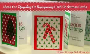 Seasonal, holidays, cartoon, travel, sports , etc. What To Do With Used Christmas Cards Declutter Upcycle Or Donate